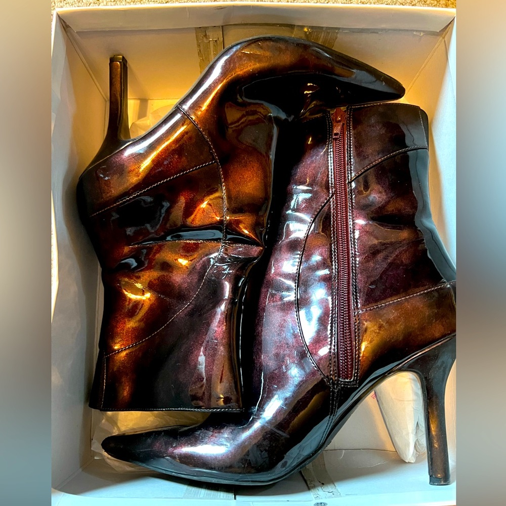 Nine West Iridescent Heeled Boots